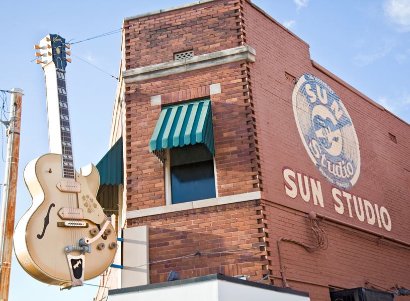 Sun Studio Visit, Memphis, Tennessee