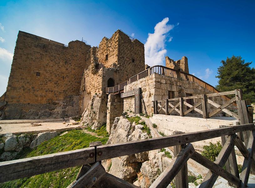 Visit Aljoun Castle in Jordan