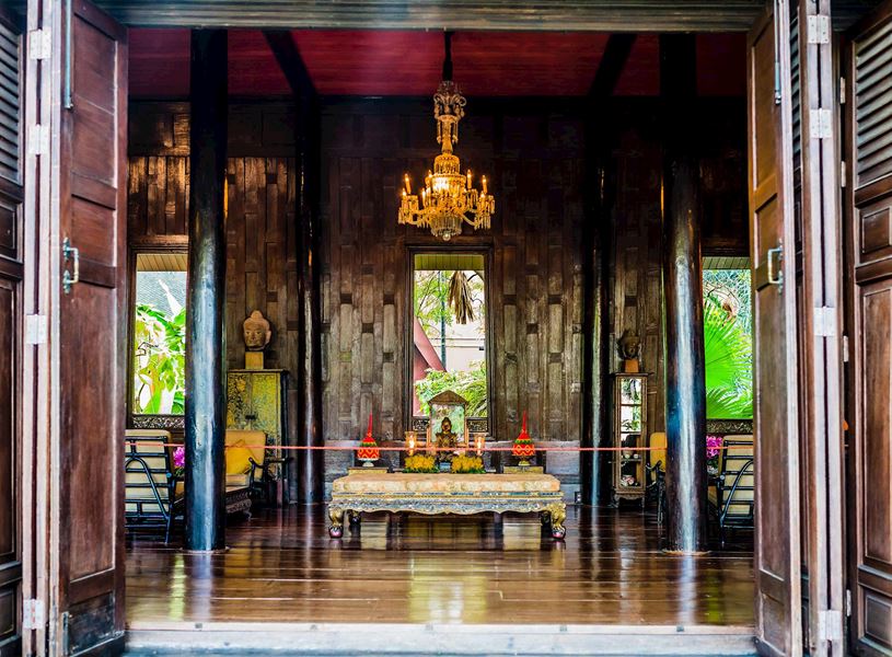 Visit Jim Thompson's house in Bangkok, Thailand