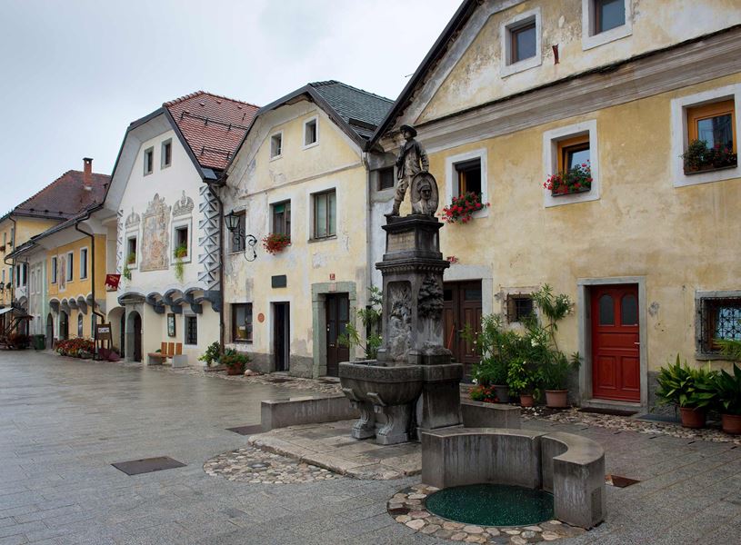 Visit a traditional village in Radovljica, Slovenia