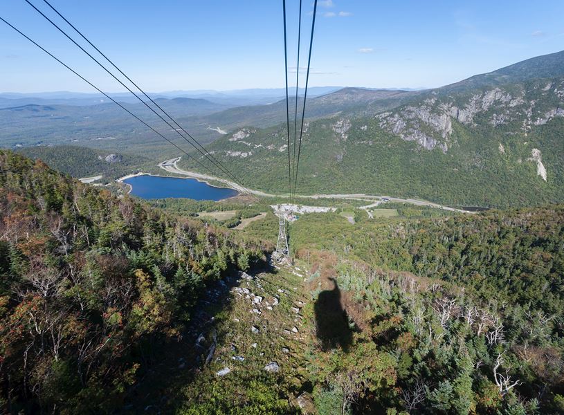 Gondola Skyride Transport, Franconia Notch, New Hampshire