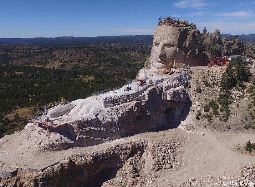 Visit the Crazy Horse Memorial in Black Hills, USA
