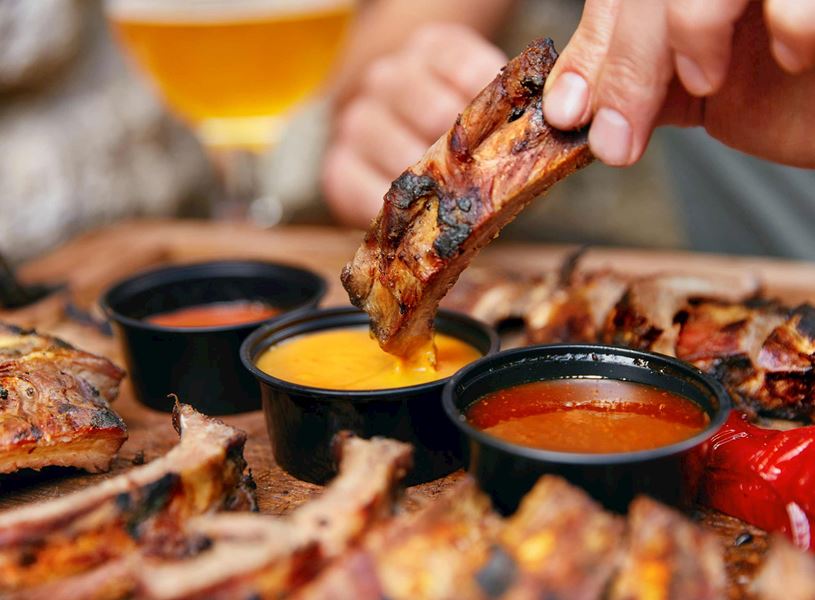 Enjoy a Be My Guest dinner of Barbecue at Wild West Junction, Williams USA