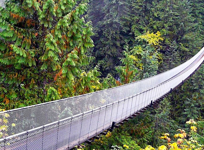 Visit Vancouver's iconic Capilano Suspension Bridge, Canada