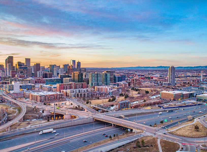 Skyline Denver, Colorado, USA