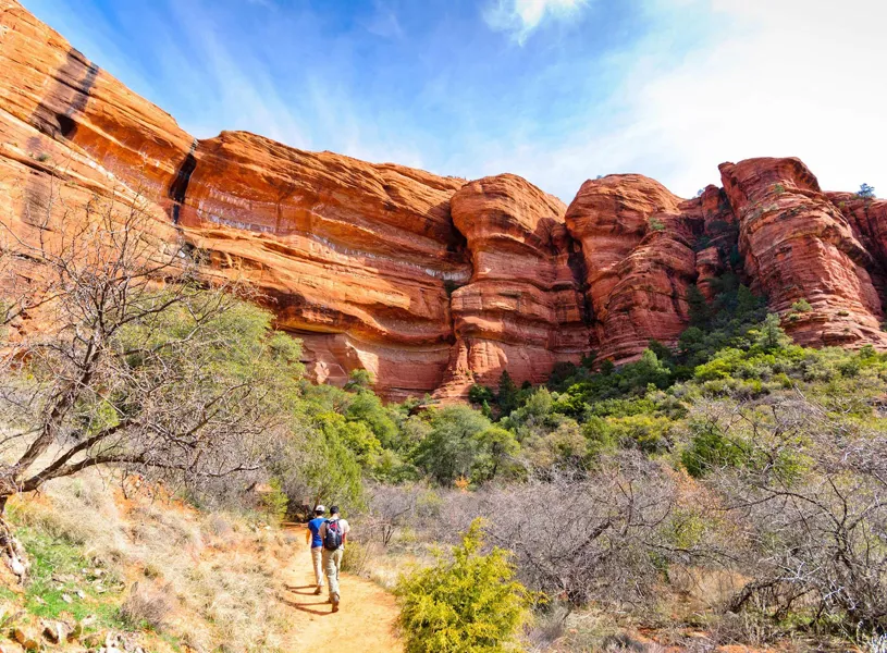 Walk through Red Rock Sedona, Arizona USA