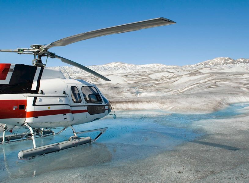 Enjoy this short 15 minute helicopter ride through the peaks and valleys of the Alaska Range, USA