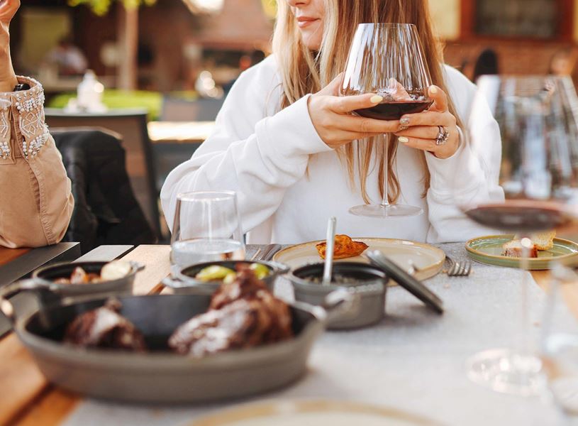 Enjoy a 3 course meal and glass of wine in Vieux Quebec, Canada