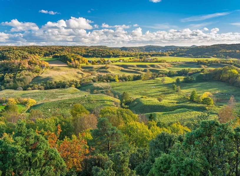 Pass Gothenburg on a scenic drive through Sweden
