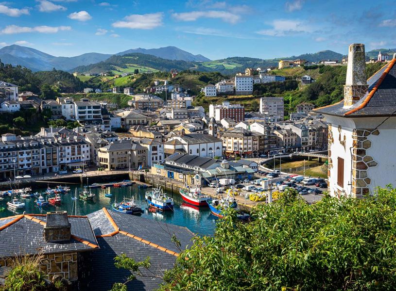 Visit Luarca a quaint, historic fishing village, Spain