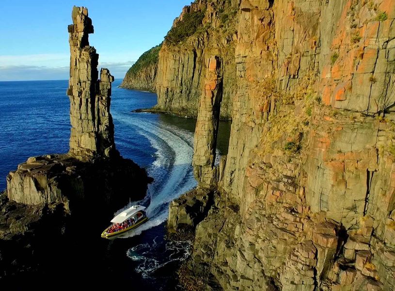 Enjoy a cruise to Bruny Island in Tasmania, Australia