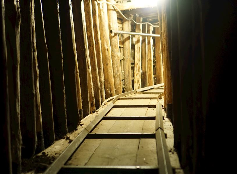 Tunnel of Hope in Sarajevo, Bosnia and Herzegovina