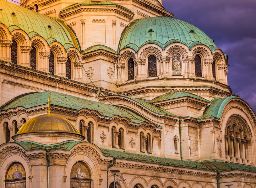 St. Alexander Nevsky Cathedral in Sofia, Bulgaria