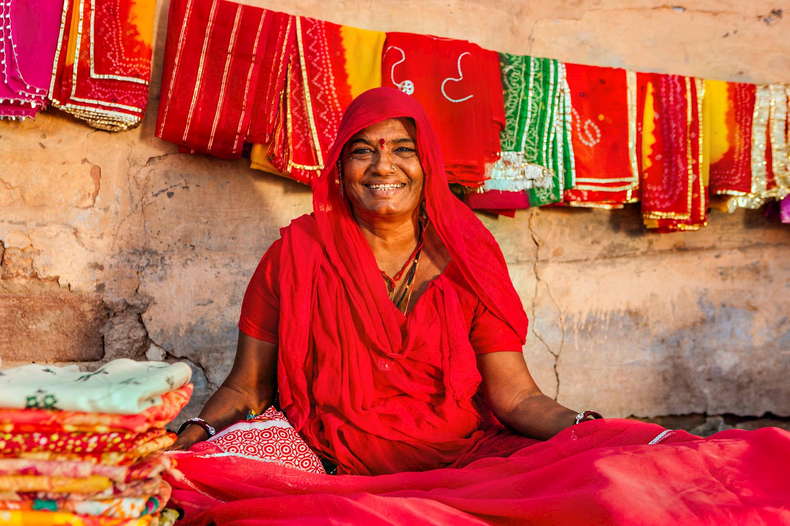 Visit a local market in Udaipur, India