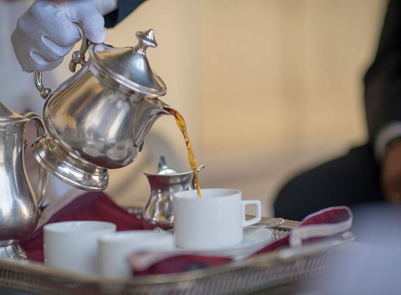 High Tea at a Private Colonial Bungalow