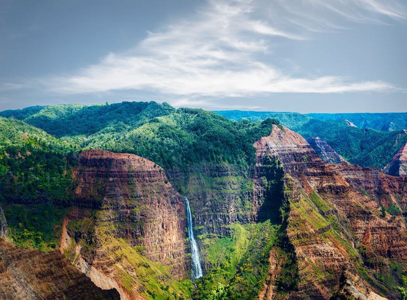 Enjoy a visit to Waimea Canyon State Park in Waimea Hawaii