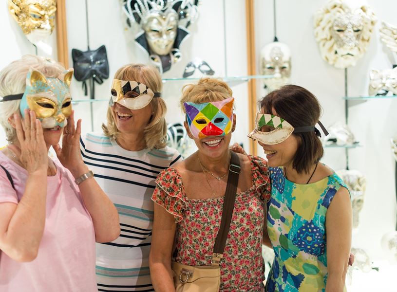 Venetian Masks​, Venice, Italy​