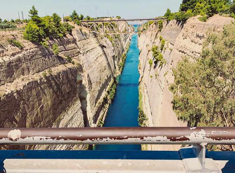 The Corinth Canal, Gulf of Corinth