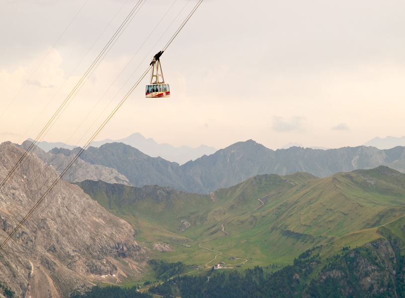Dolomites Cable Car, Veneto, Italy
