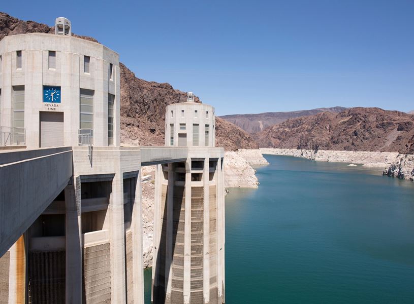 Hoover Dam Visitor Centre in Las Vegas, USA