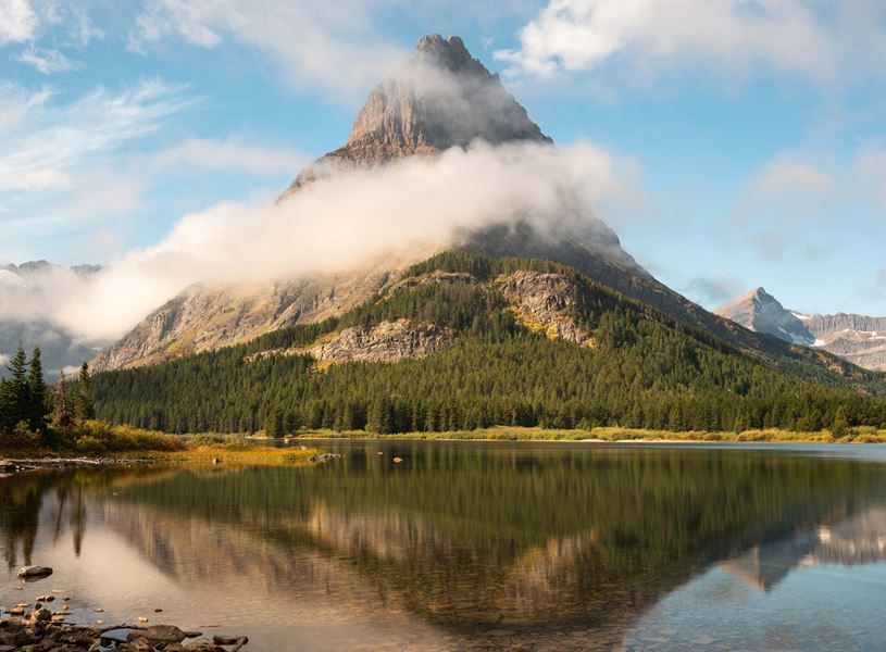 Drive through Glacier National Park of Canada