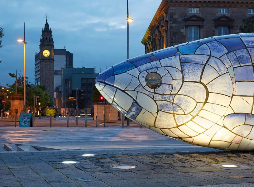 Big Fish in Belfast, Northern Ireland