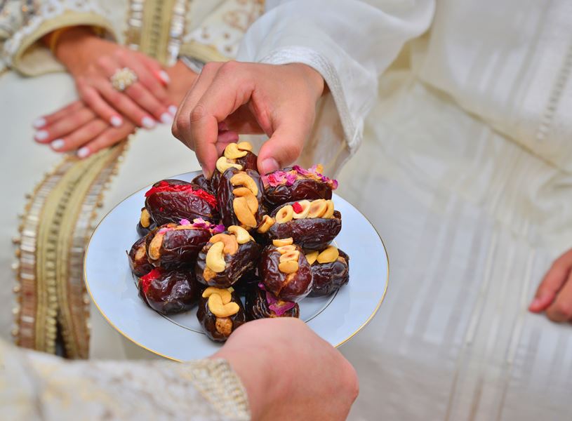 Traditional Moroccan Stuffed Dates