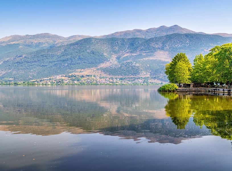 Boat trip to Ioannina Island, Ioannina, Greece