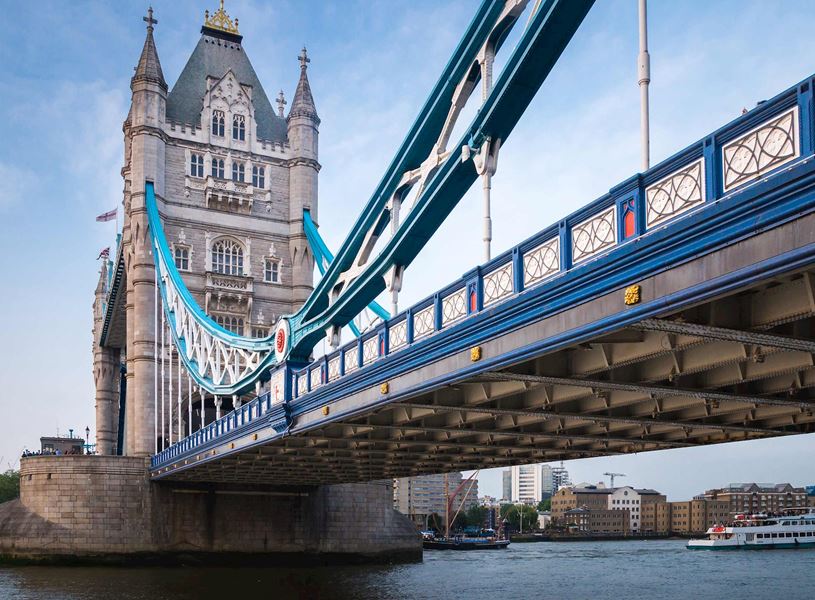 Tower Bridge in London, England