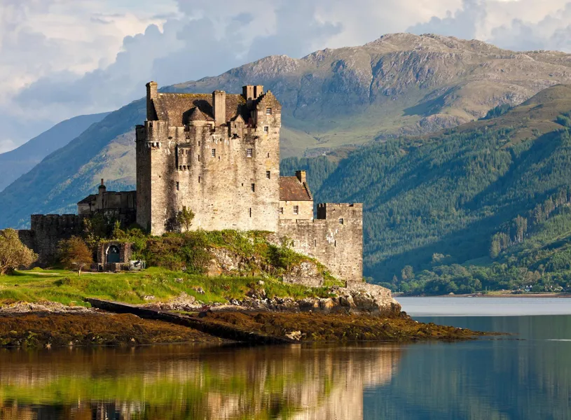 Eilean Donan Castle in Dornie, Scotland