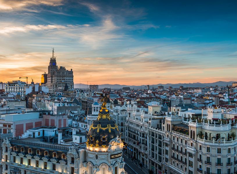 Madrid by Night, Madrid, Spain