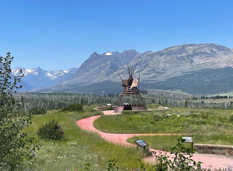 Visit Blackfeet Indian Memorial in Glacier National Park, USA