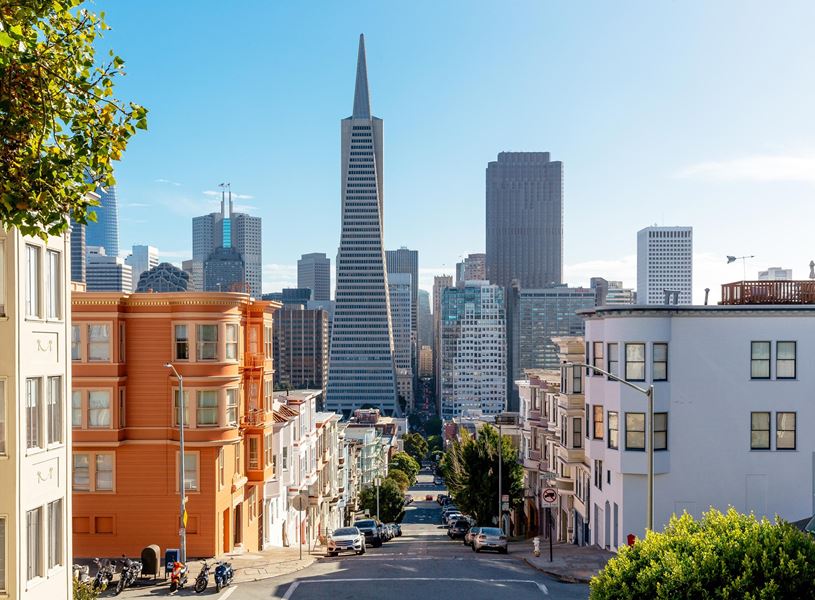 Archictecture in San Francisco, California, USA