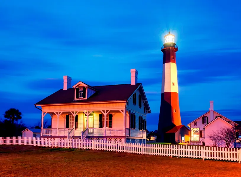 Tybee Island Lighthouse, Savannah, Georgia, USA