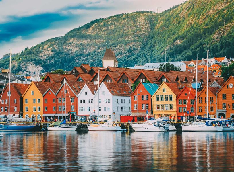 Visit colourful Bergen in Norway
