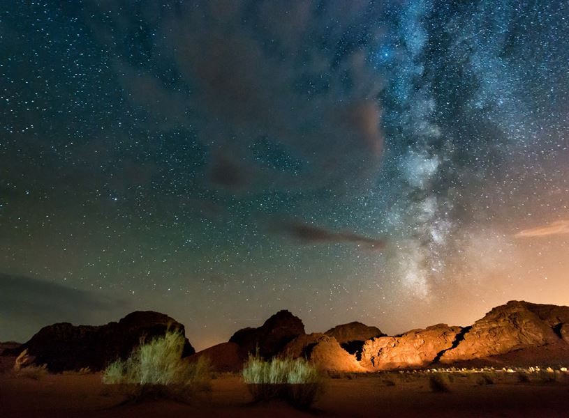 Stargazing, Wadi Rum, Jordan 