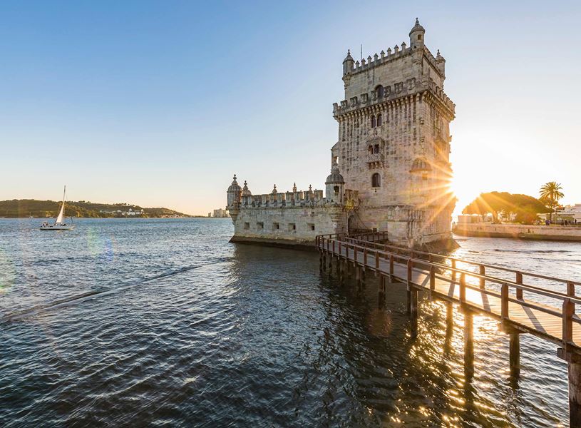 Belem Tower in Lisbon, Portugal
