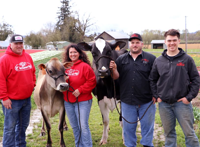 Make Travel Matter TMK Creamery, Koch Family, Canby, Oregon, USA