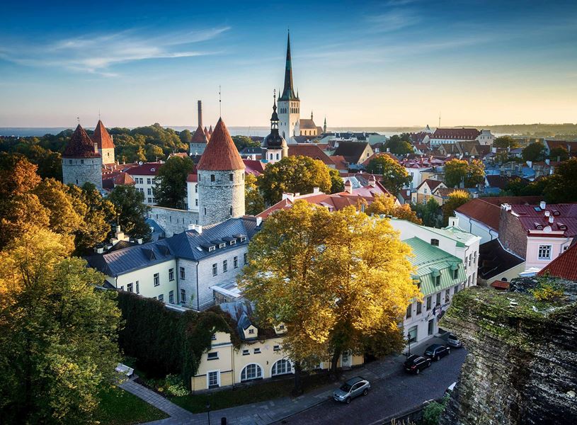 View of Tallinn, Estonia