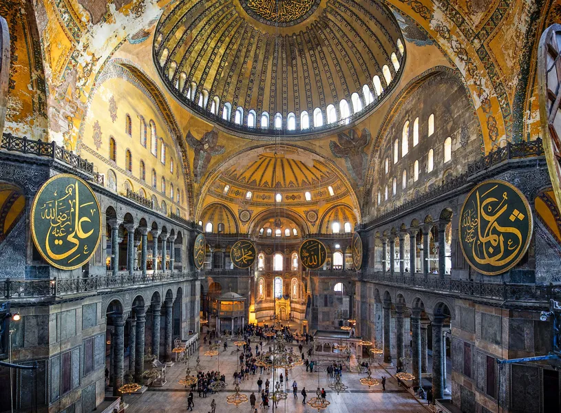Hagia Sophia in Istanbul, Turkey