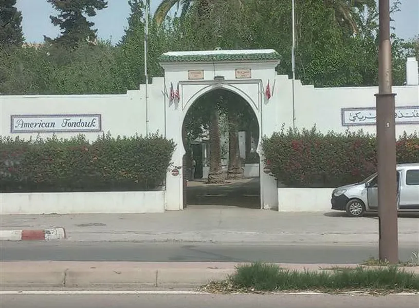 Exterior of American Fondouk Fes, Morocco