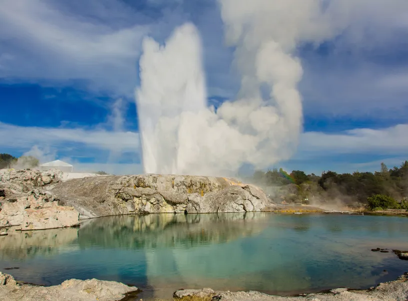 Pohutu Geyser, Te Puia, Rotorua, New Zealand