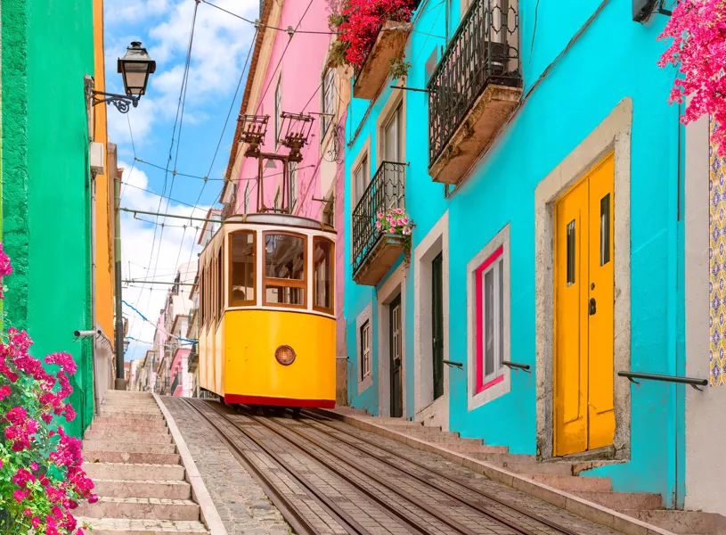 Downtown Lisbon, Portugal