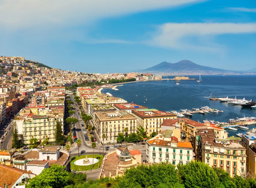 Cityscape from Posillipo, Naples, Italy