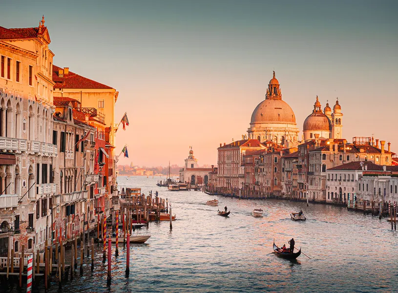 Sunset, Venice, Italy