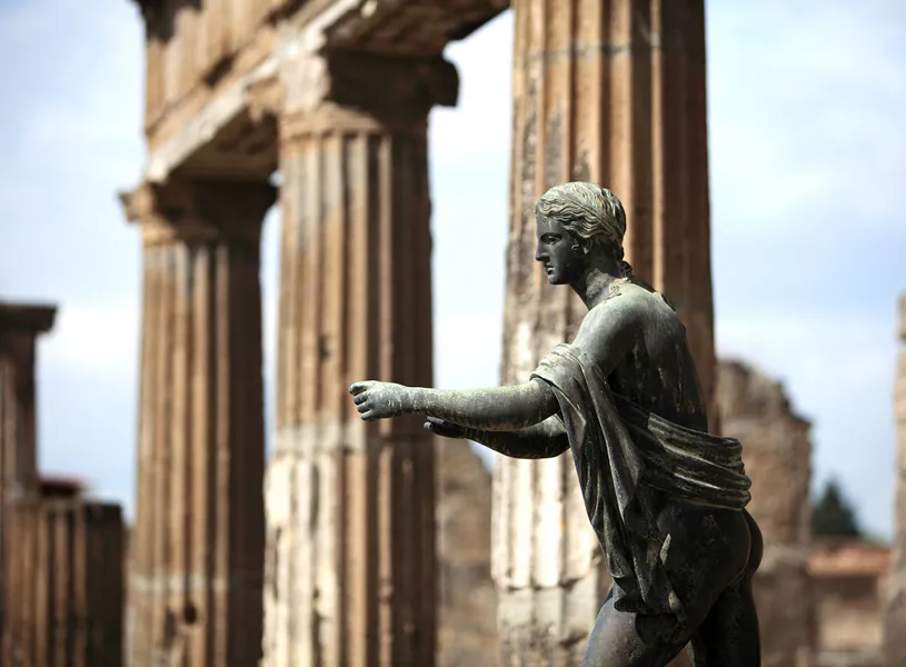 Apollo Statue, Pompeii, Italy