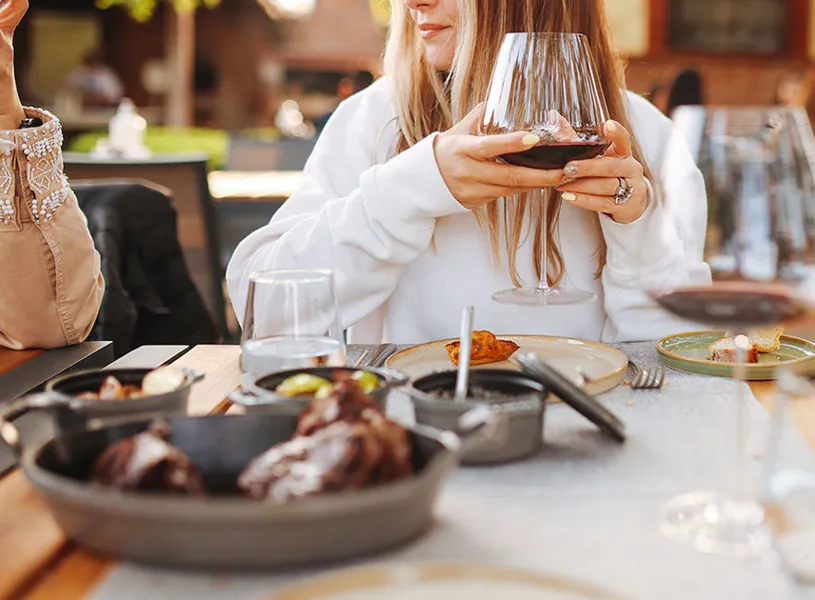 Toast to your travels at your Celebration Dinner in Zurich, Switzerland