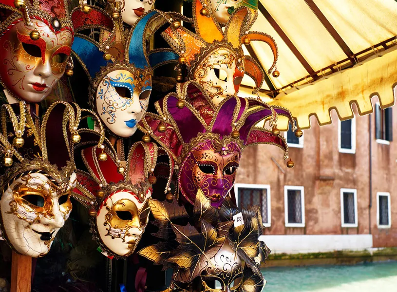 Carnival Masks, Venice, Italy