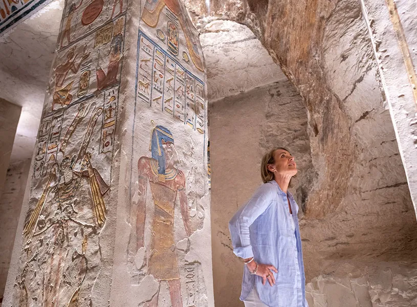 Rameses VI Tomb, Valley Of The Kings, Luxor, Egypt