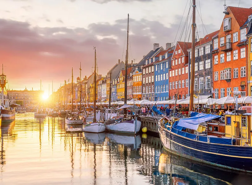 Old Nyhavn Port, Copenhagen, Denmark